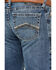 Image #4 - Ariat Men's M7 Peconic Remming Medium Wash Slim Straight Stretch Jeans, Medium Wash, hi-res