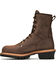 Image #3 - Carolina Men's Logger 8" Work Boots, Brown, hi-res