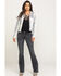 Image #6 - Shyanne Women's Python Print Denim Trucker Jacket, , hi-res