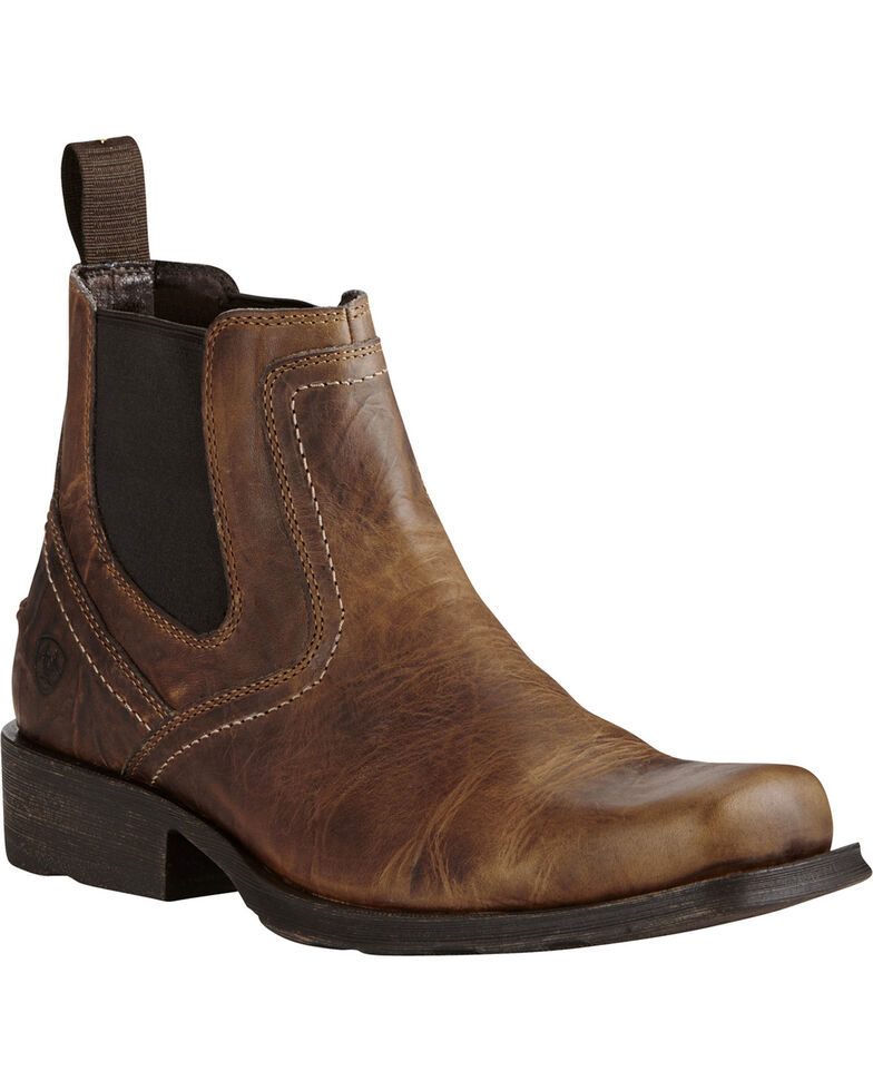 Ariat Men's Midtown Rambler Boots, Light Brown, hi-res
