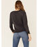 Image #5 - Dale Brisby Women's Rodeo Time Graphic Long Sleeve Top, Charcoal, hi-res