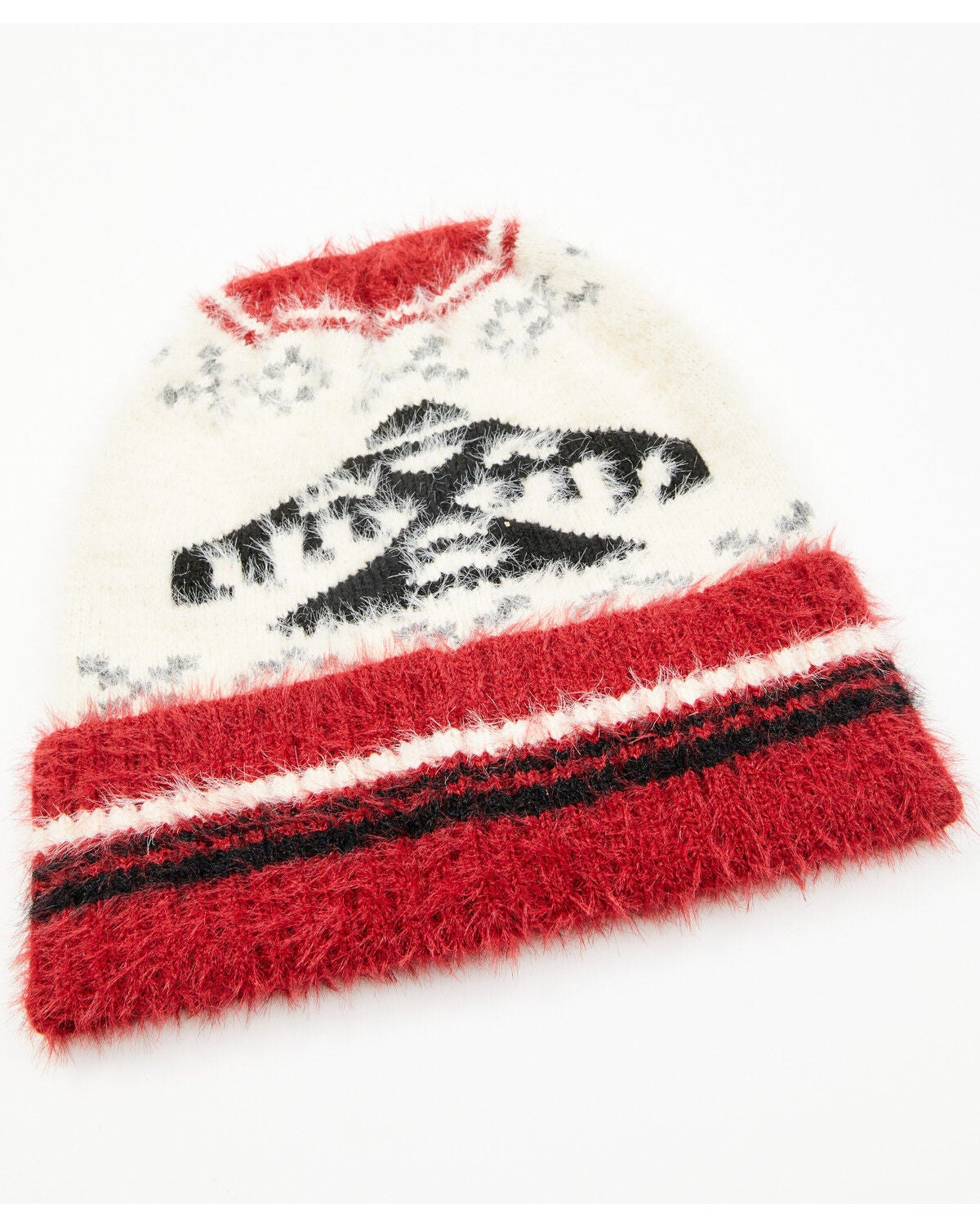 Idyllwind Women's Rialto Thunderbird Southwestern Print Beanie, Black, hi-res