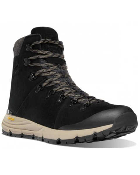 Danner Men's Arctic 600 Waterproof Hiker Boots - Soft Toe, Black/brown, hi-res