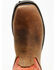 Image #6 - Cody James Men's Pull-On Waterproof Work Boots - Composite Toe , Orange, hi-res