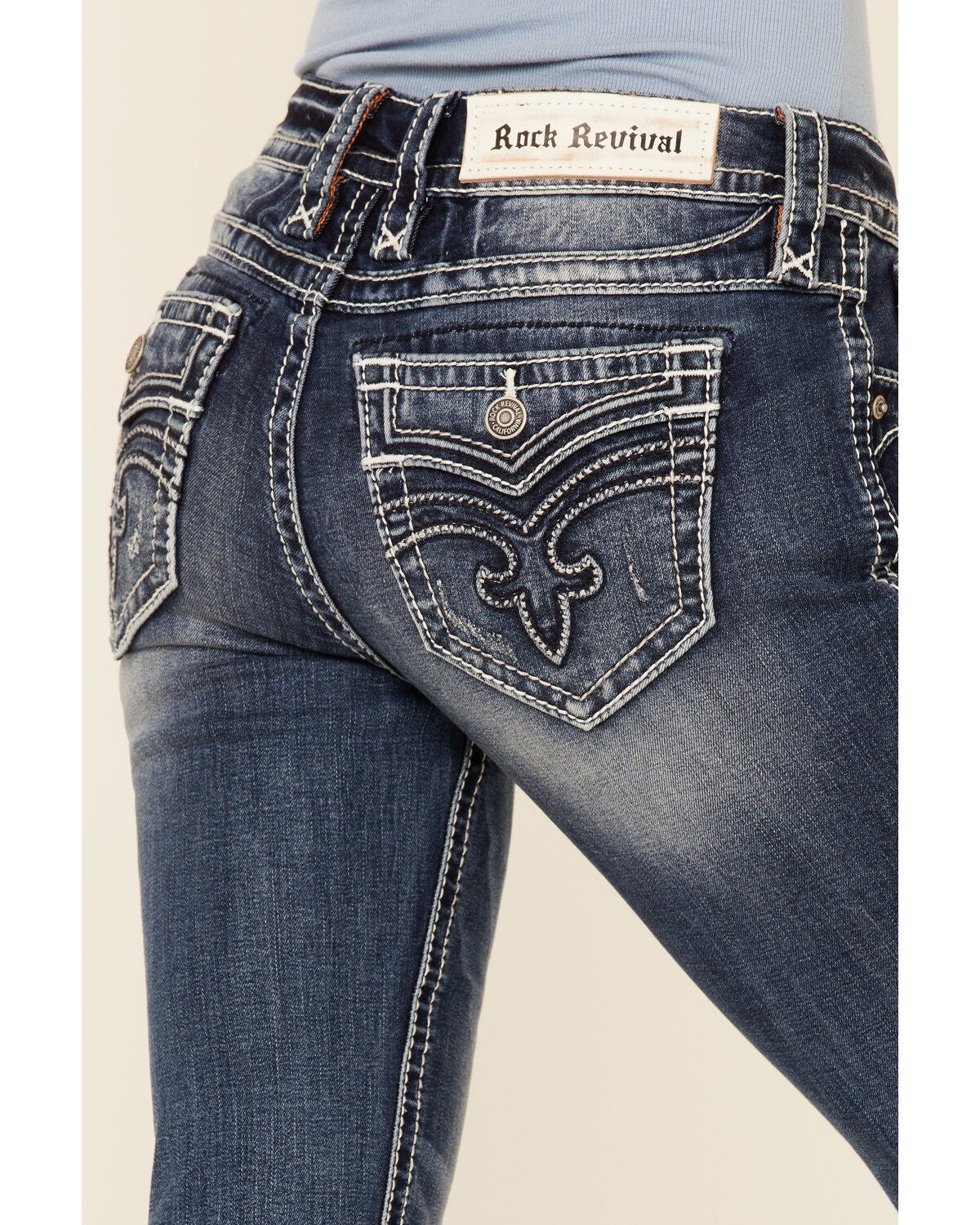 Rock Revival Women's Blanca Medium Wash 
