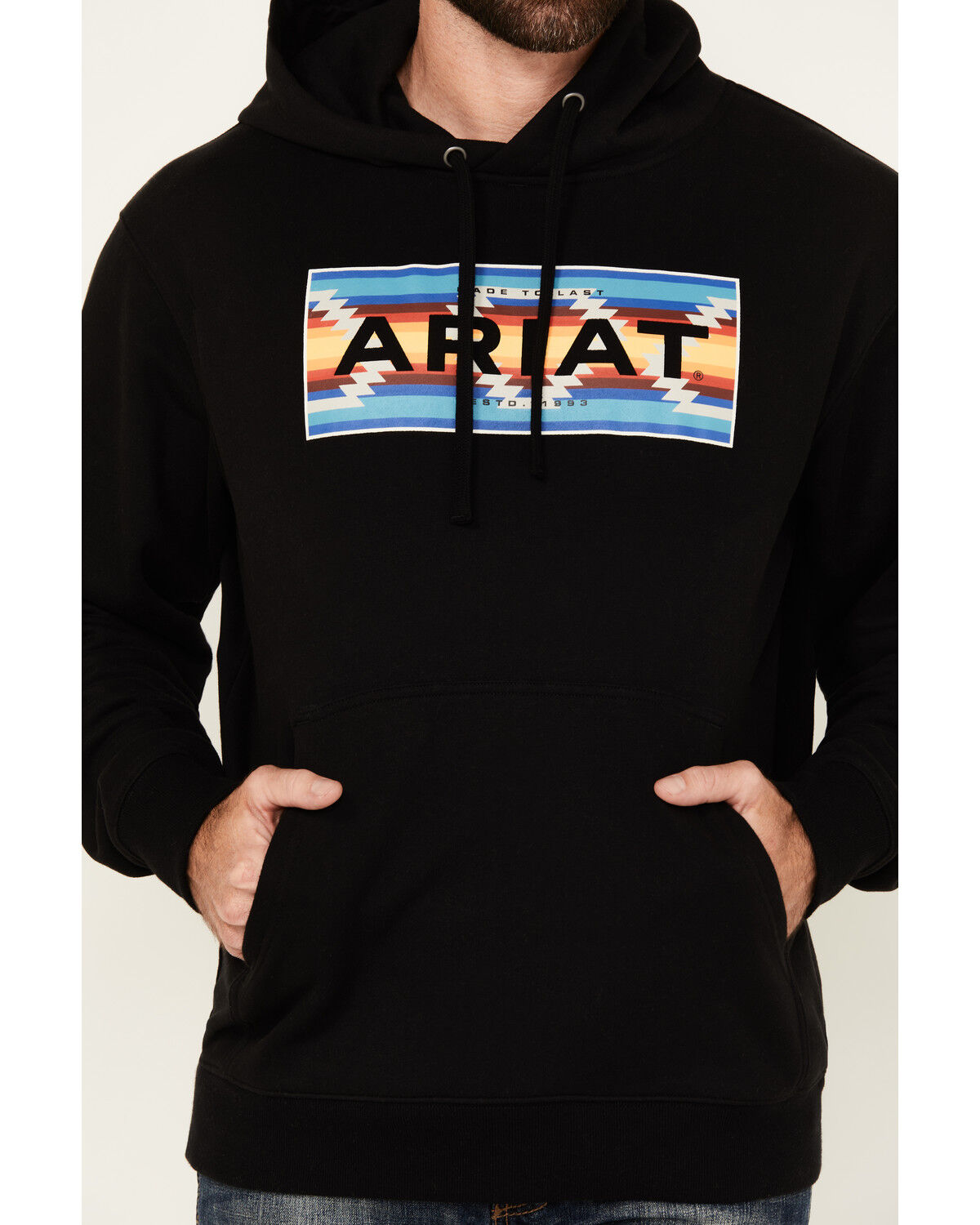 Image #3 - Ariat Men's Boot Barn Exclusive Diamond Canyon Hooded Sweatshirt, , hi-res
