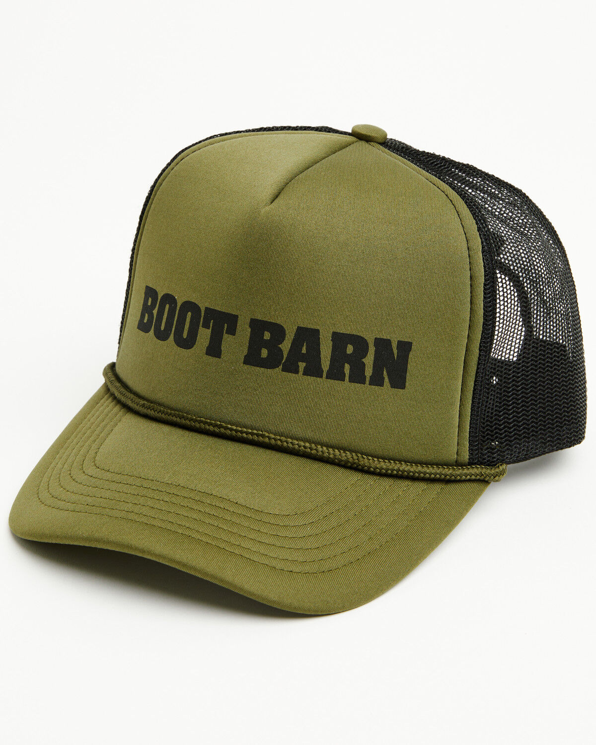 Image #1 - Boot Barn Logo Ball Cap, Olive, hi-res