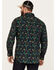 Image #4 - Ariat Men's Beckett All-Over Desert Print Button-Down Western Shirt, Navy, hi-res