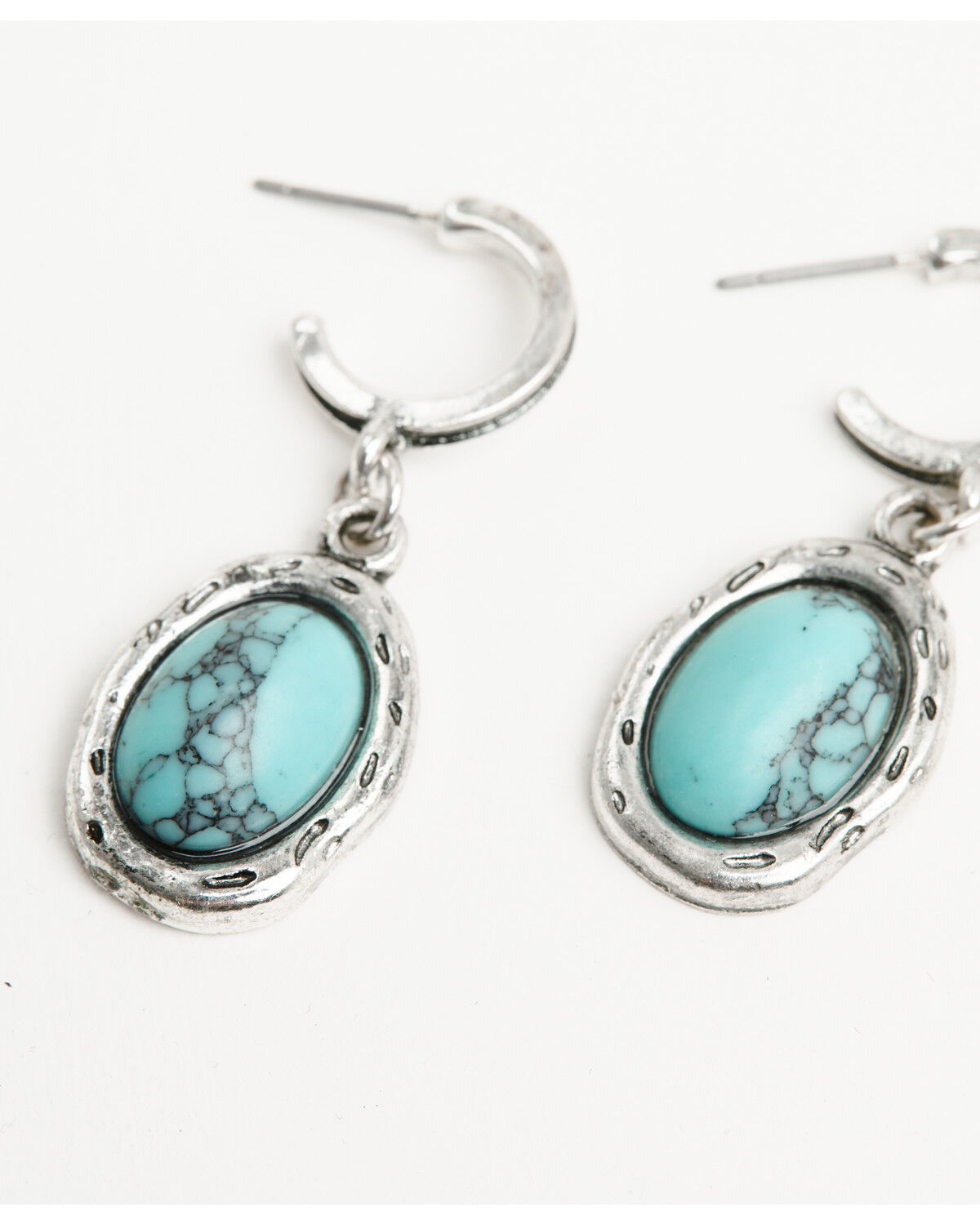 Image #3 - Shyanne Women's Hoop Earrings Set - 3 Piece, Silver, hi-res