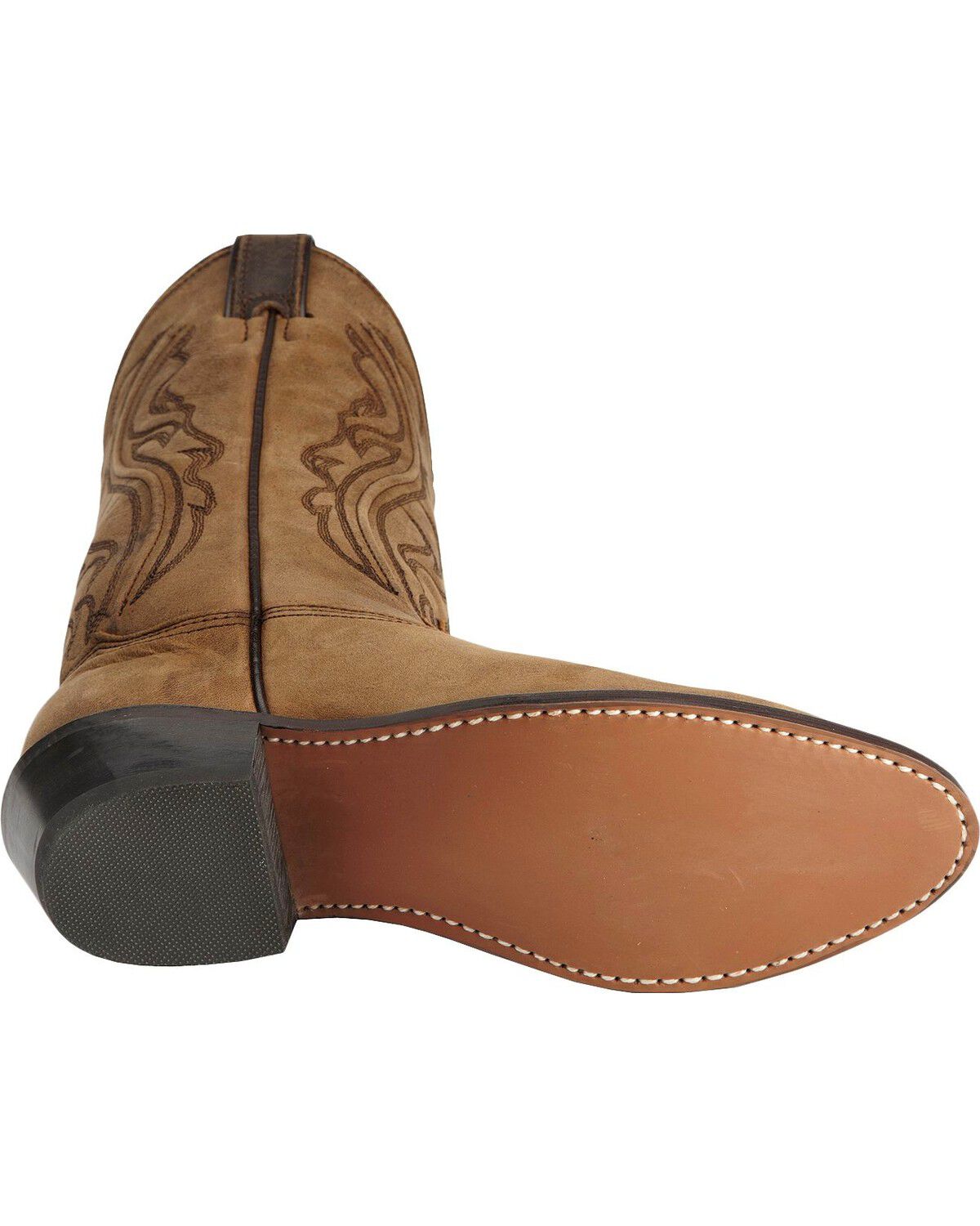 Image #5 - Sage Boots by Abilene Women's 11" Longhorn Western Boots, Distressed, hi-res