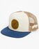 Image #1 - Hooey Men's Spur Trucker Cap, Cream, hi-res