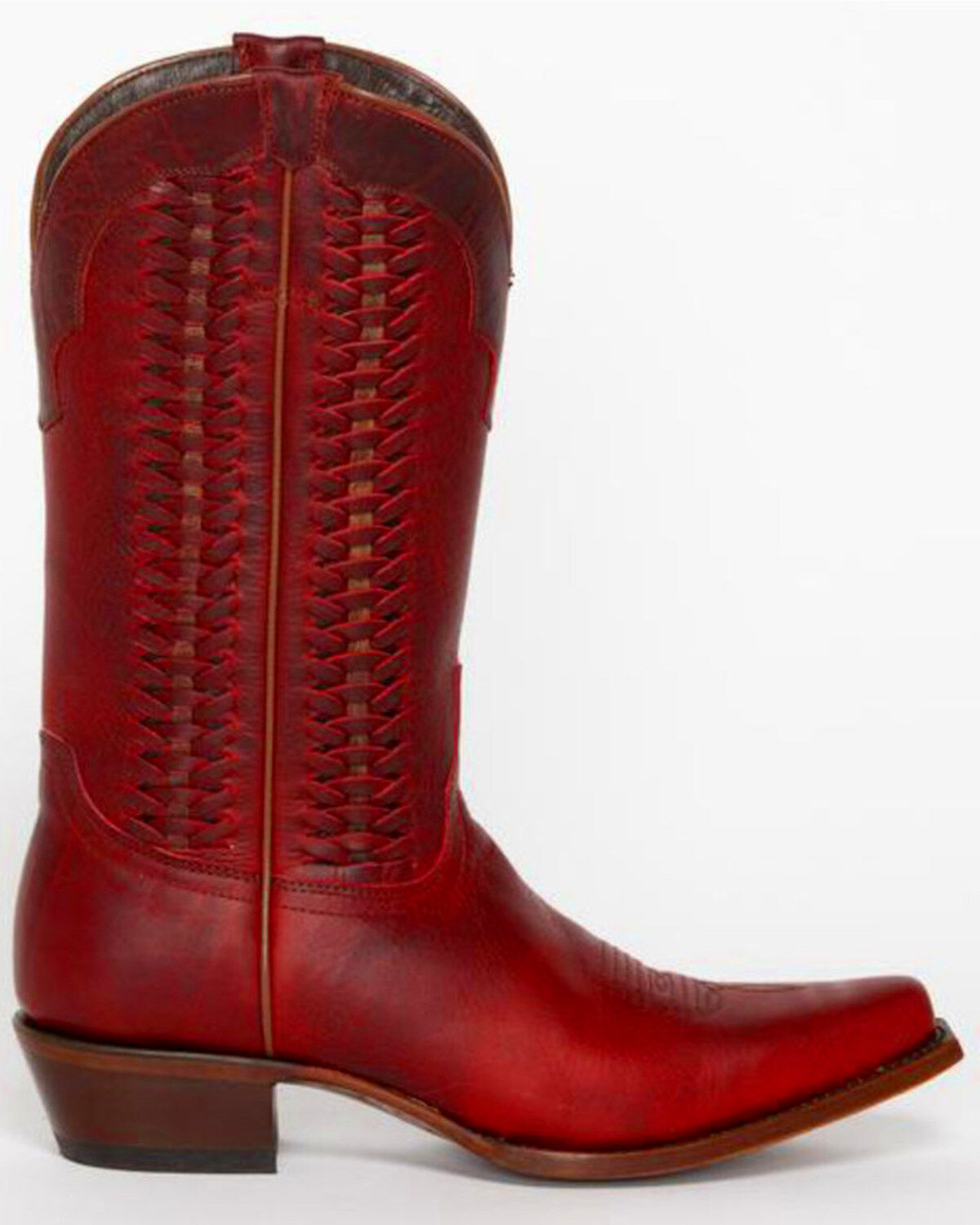 Image #2 - Shyanne Women's Leather Laced Western Boots - Snip Toe, , hi-res