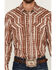 Image #3 - RANK 45&reg; Men's Mesa Trail Southwestern Striped Rodeo Tech 2.0 Long Sleeve Snap Western Shirt, Brown, hi-res