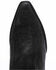 Image #6 - Dan Post Men's Black Ostrich Leg Western Boots - Snip Toe, , hi-res