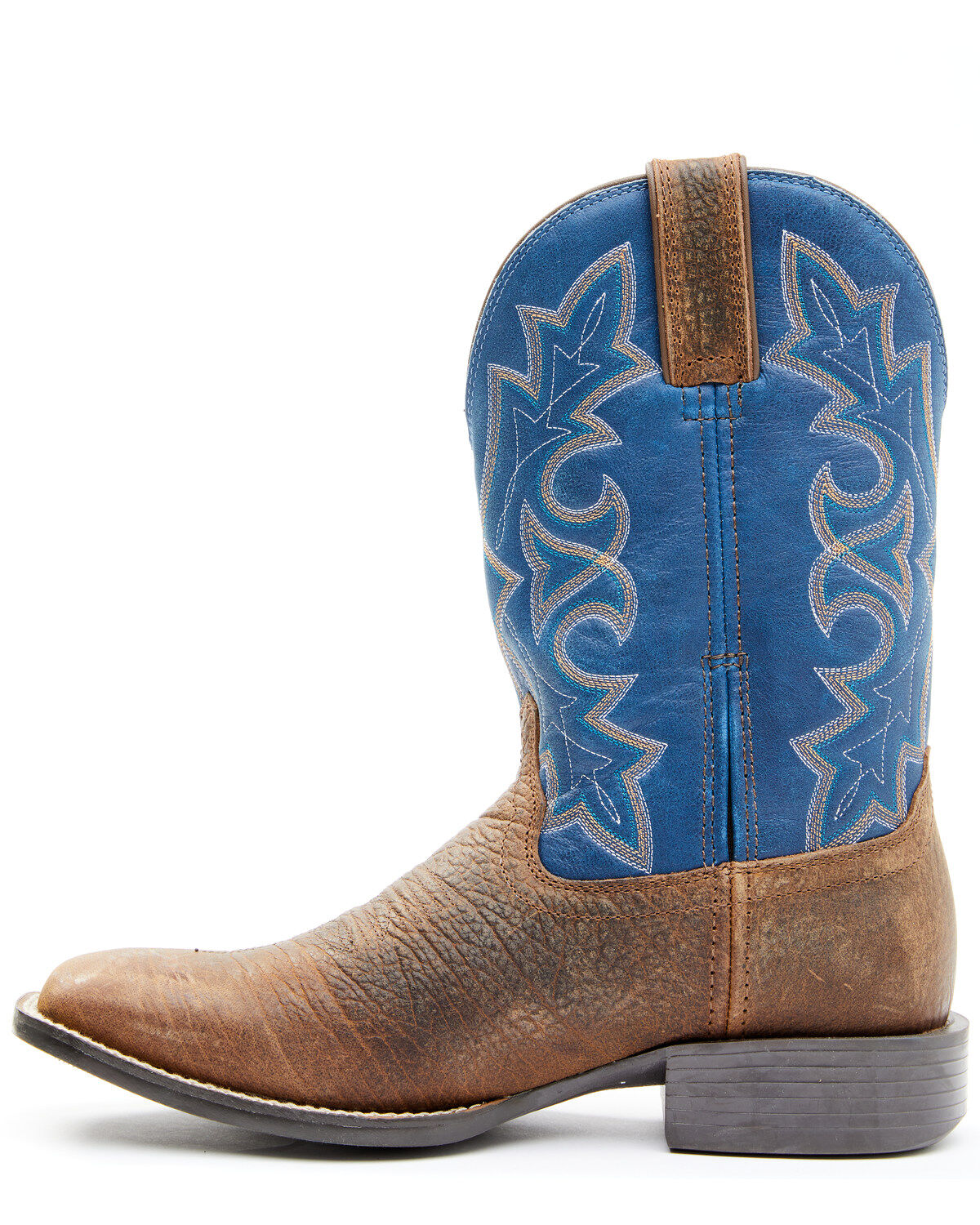 Image #3 - Durango Men's Boot Barn Exclusive Westward Western Performance Boots - Broad Square Toe, Brown, hi-res