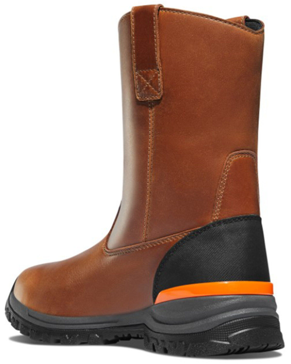 Image #3 - Danner Men's 10" Stronghold Wellington Work Boots - Composite Toe, Brown, hi-res