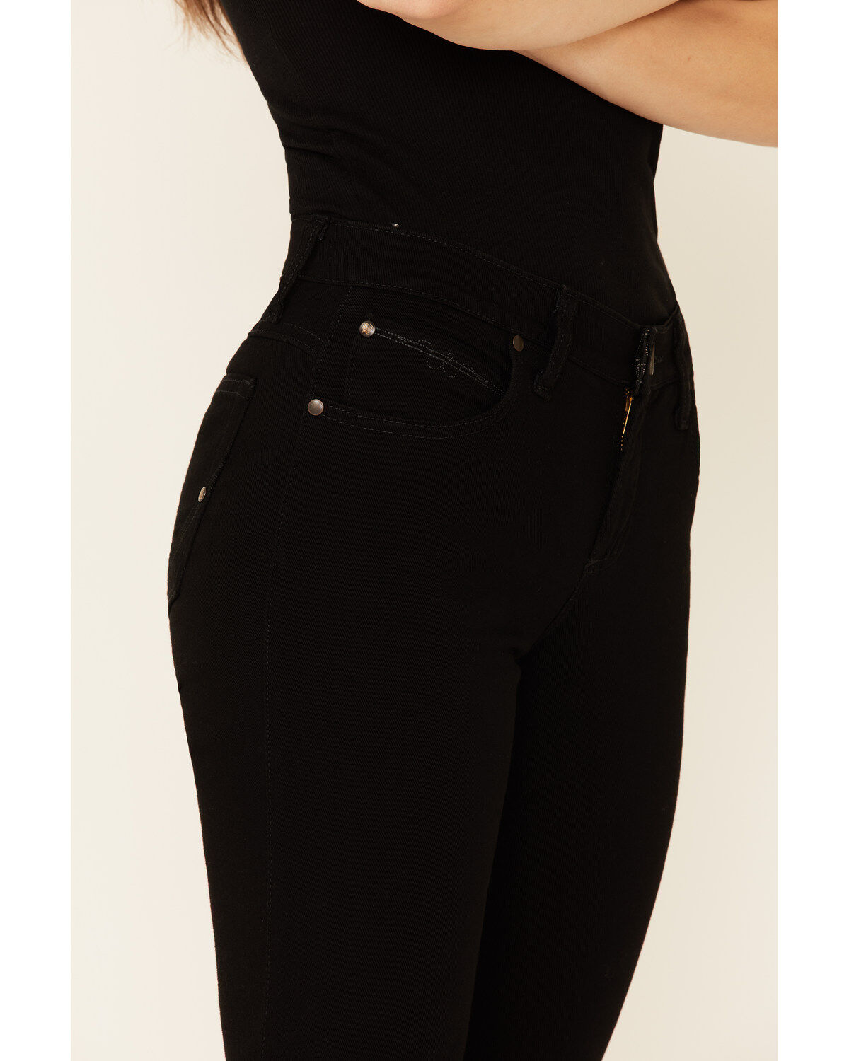 Image #4 - Wrangler Women's Black Magic Ultimate Riding Q-Baby Jeans, , hi-res