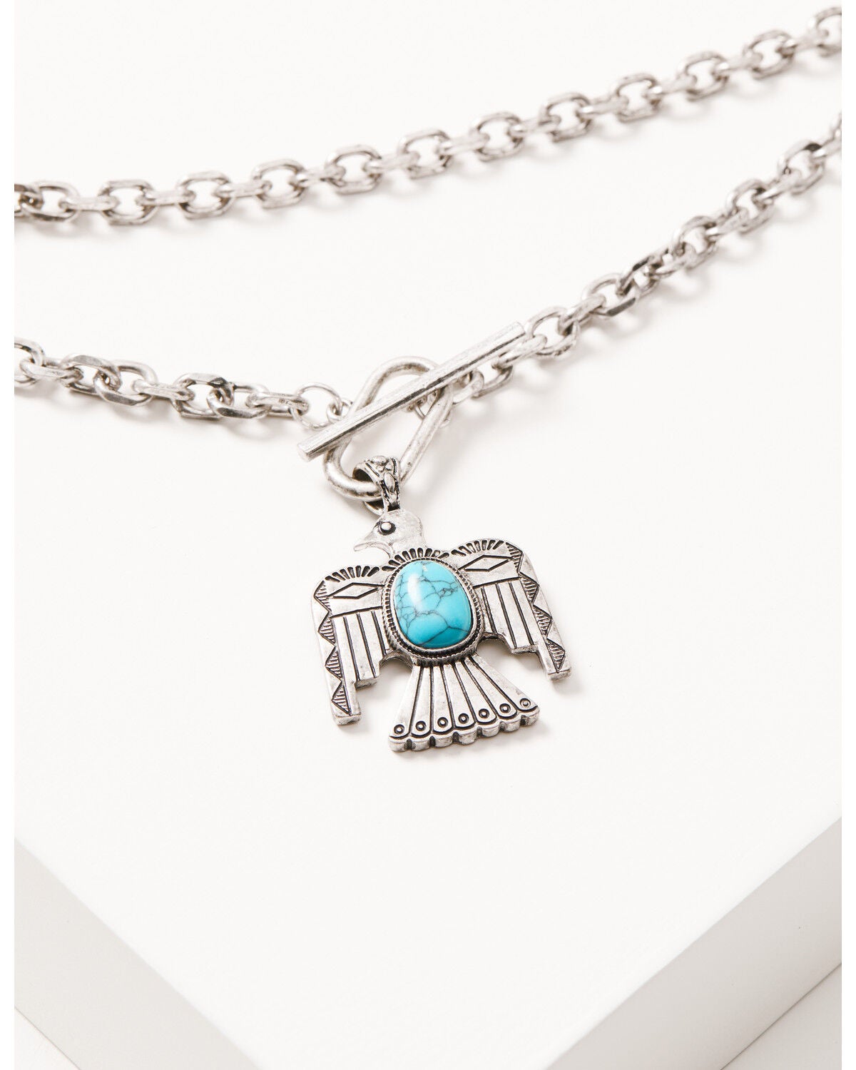 Idyllwind Women's Morgan Thunderbird Layered Necklace, Turquoise, hi-res