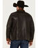 Image #4 - Scully Men's Leather Fringe Jacket, Chocolate, hi-res
