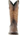 Image #3 - Ferrini Men's Fuego Western Boots - Broad Square Toe, Brown, hi-res