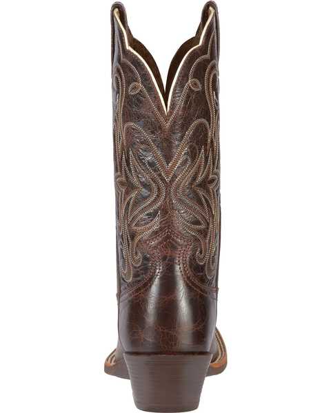 Image #4 - Ariat Women's Legend Chocolate Chip Western Boots - Snip Toe, , hi-res