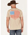 Howitzer Drink Free Patriotic Graphic T-Shirt, Tan, hi-res