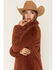 Image #2 - Shyanne Women's Elowen Faux Fur Snap Coat, Brown, hi-res