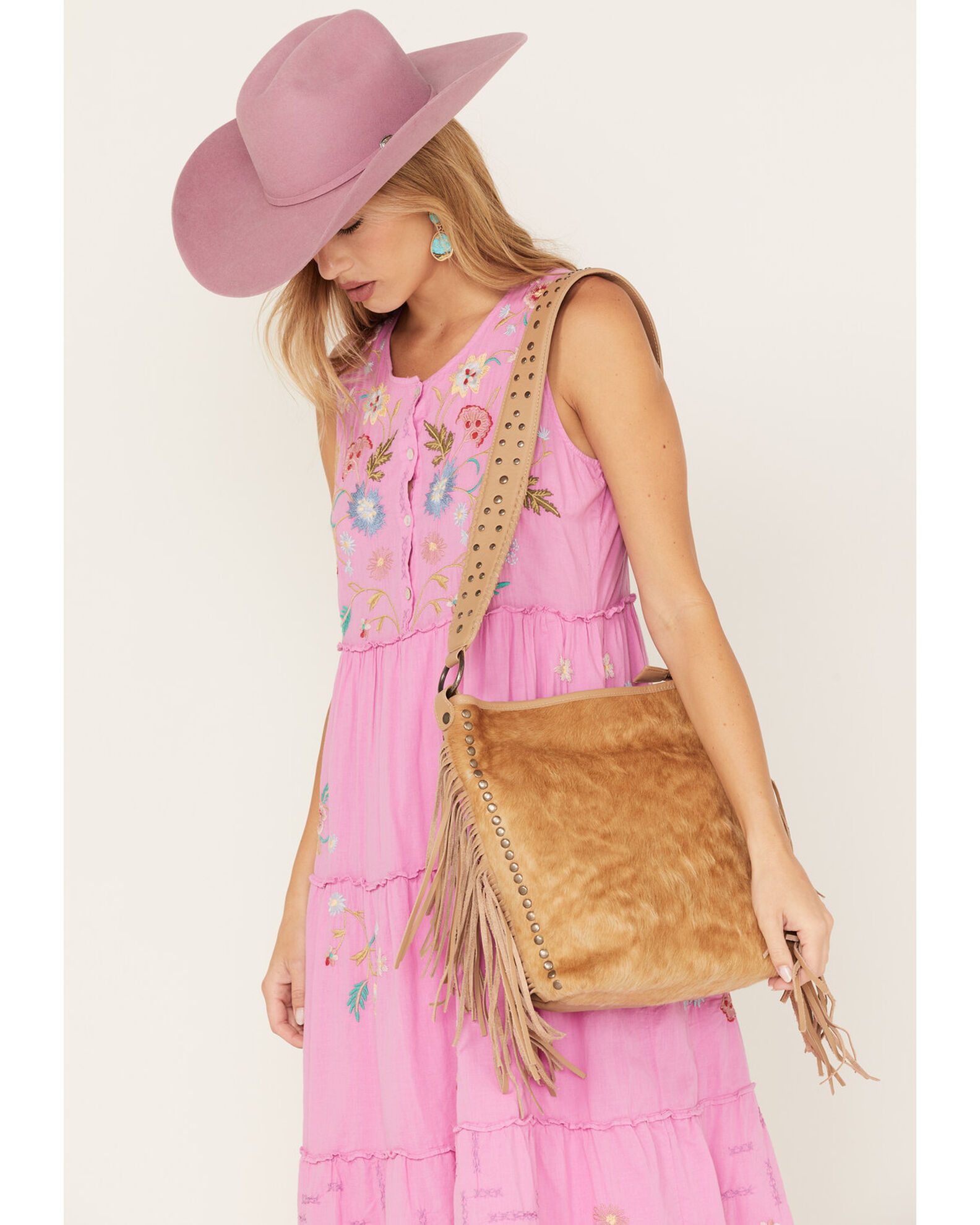 Product Name Idyllwind Women's Upland Drive HairOn Handbag