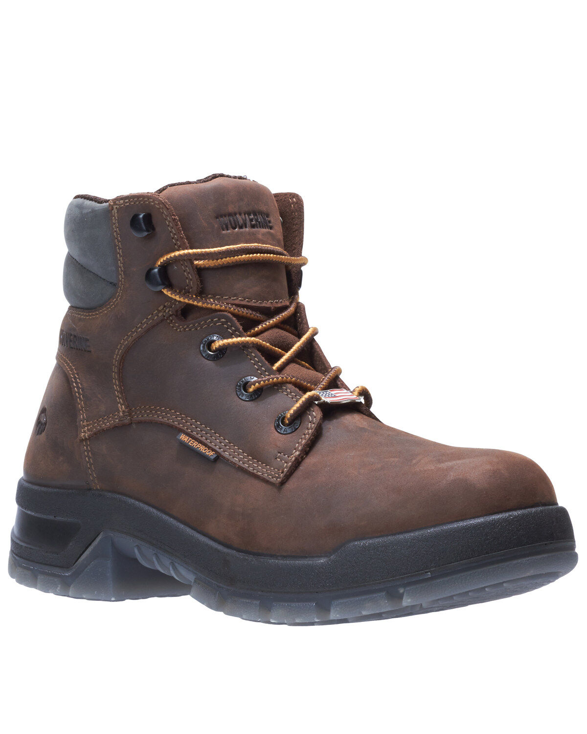 Image #1 - Wolverine Men's Ramparts Waterproof Work Boots - Composite Toe, , hi-res