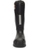 Double H Men's 16" Rubber Met Guard Work Boots - Steel Toe, Black, hi-res