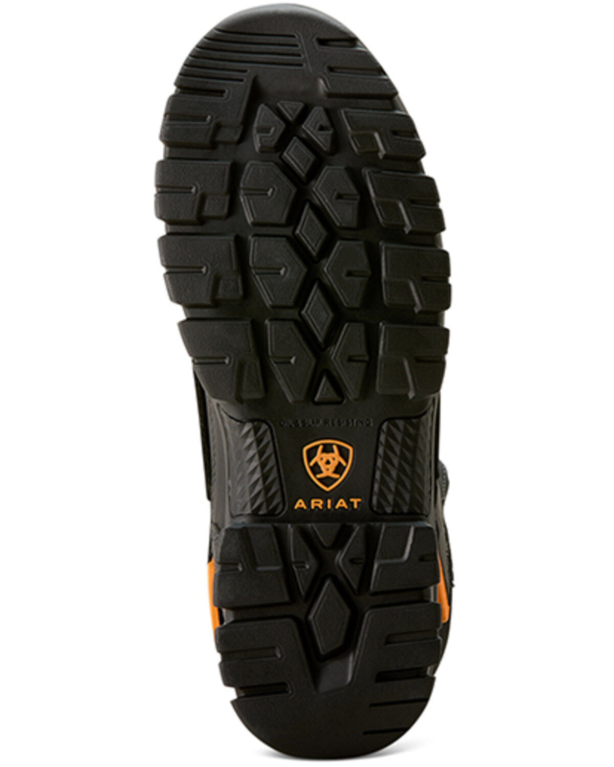 Image #5 - Ariat Men's 6" Treadfast Temper Work Boots - Steel Toe, Black, hi-res
