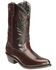 Laredo Men's London Western Boots - Medium Toe, Black Cherry, hi-res
