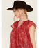 Image #2 - Free People Women's Printed Padma Top, Red, hi-res