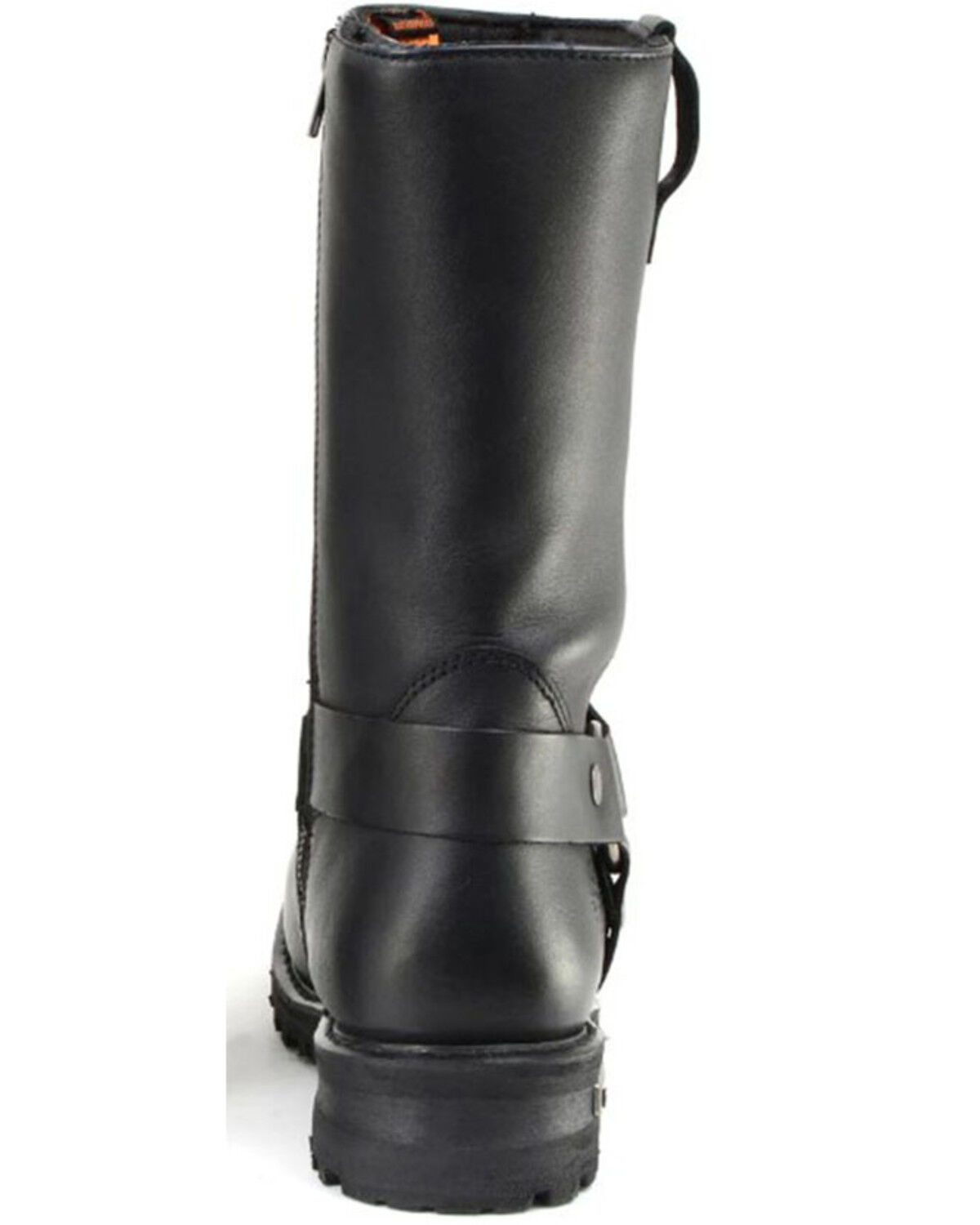 Image #3 - Milwaukee Leather Men's 11" Waterproof Harness Boots - Square Toe, Black, hi-res