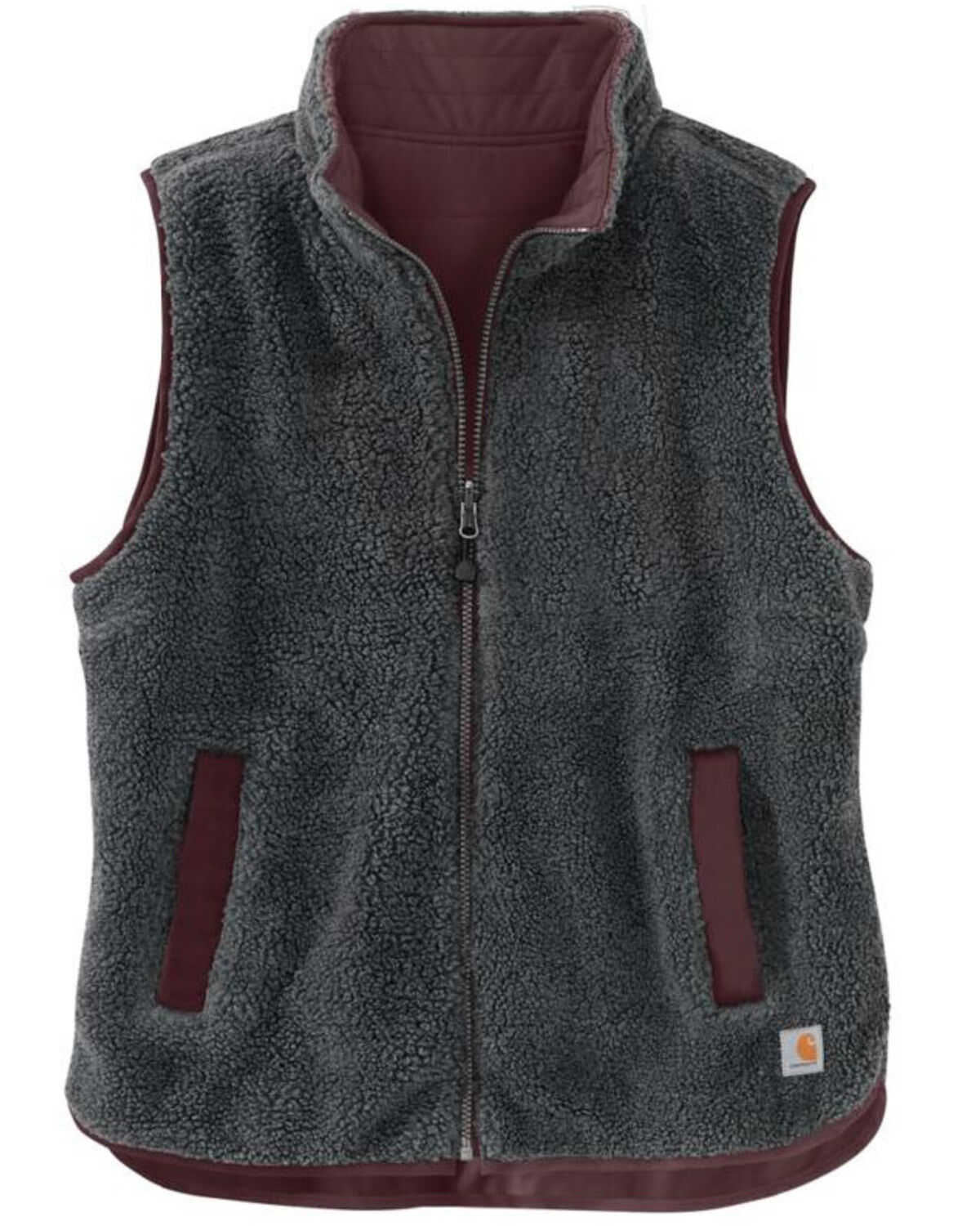 Image #2 - Carhartt Women's Utility Sherpa Lined Vest, , hi-res