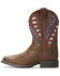 Image #2 - Ariat Youth Boys' VentTEK Quickdraw Patriotic Western Boots - Broad Square Toe, , hi-res