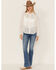 Idyllwind Women's Rockstreet Fringe Button Down Western Shirt, White, hi-res