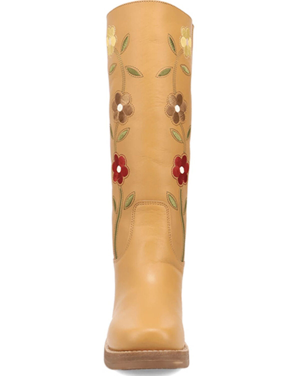 Image #6 - Dingo Women's Floral Bloom Fashion Boots - Round Toe, Tan, hi-res