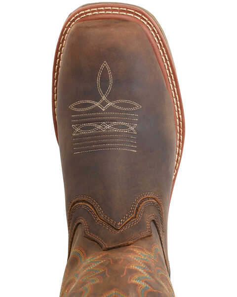 Double H Men's Elijah Western Work Boots - Composite Toe, Brown, hi-res