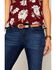 Image #5 - Shyanne&reg; Girl's Ostrich Print Rhinestone Belt, Brown, hi-res
