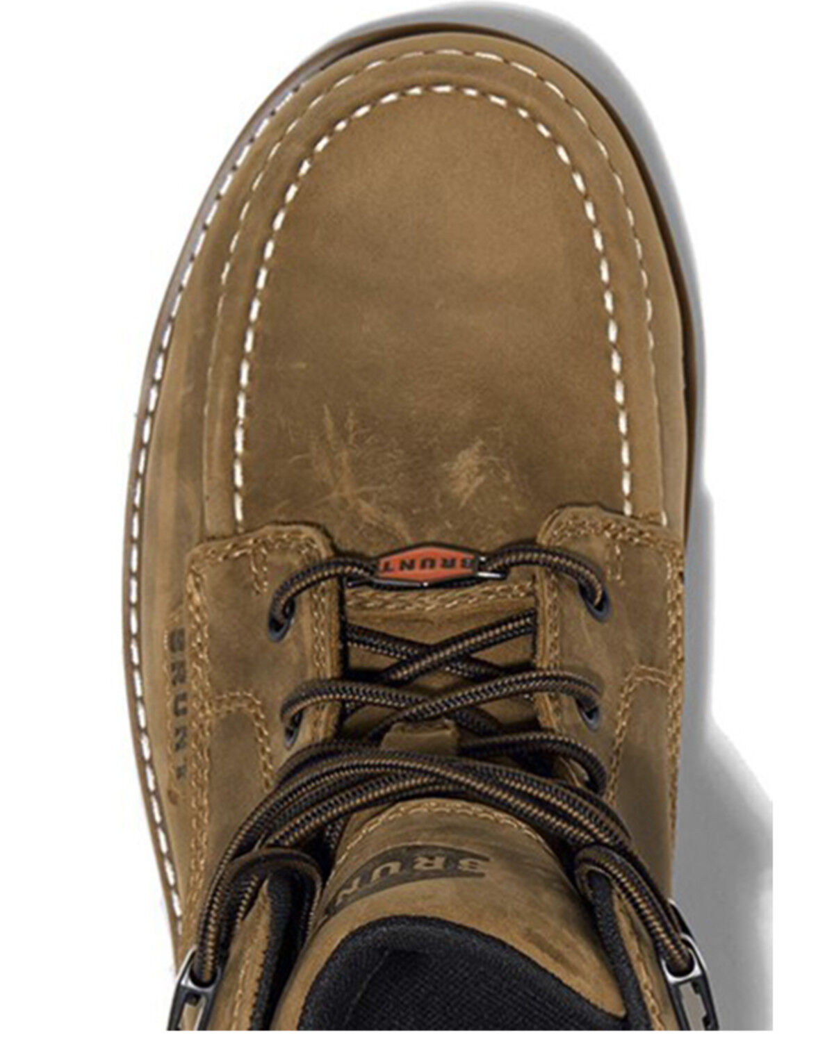 Image #3 - Brunt Workwear Men's 6" Marin Waterproof Moc Work Boots - Composite Toe, Brown, hi-res