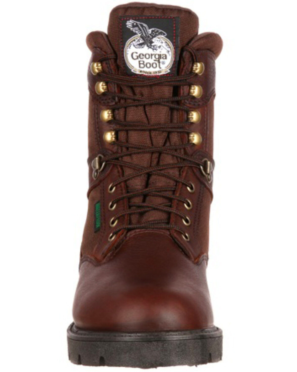 Image #5 - Georgia Men's Homeland Steel Toe Waterproof Work Boots, Brown, hi-res