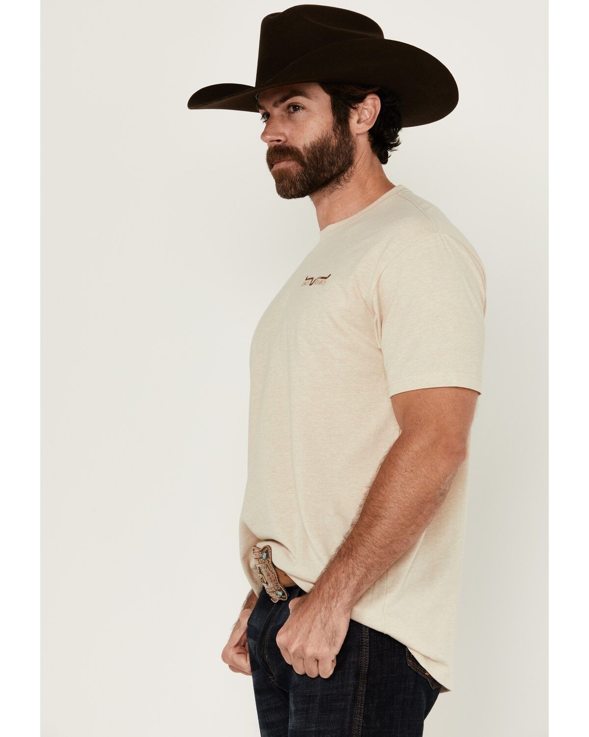 Product Name:  Kimes Ranch Men's Boot Barn Exclusive Graphite Logo Short Sleeve Graphic T-Shirt