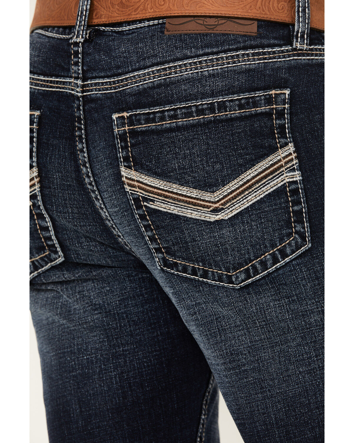 Image #4 - Cody James Men's Moonbeam Wash Jackson Slim Straight Stretch Denim Jeans, Dark Wash, hi-res