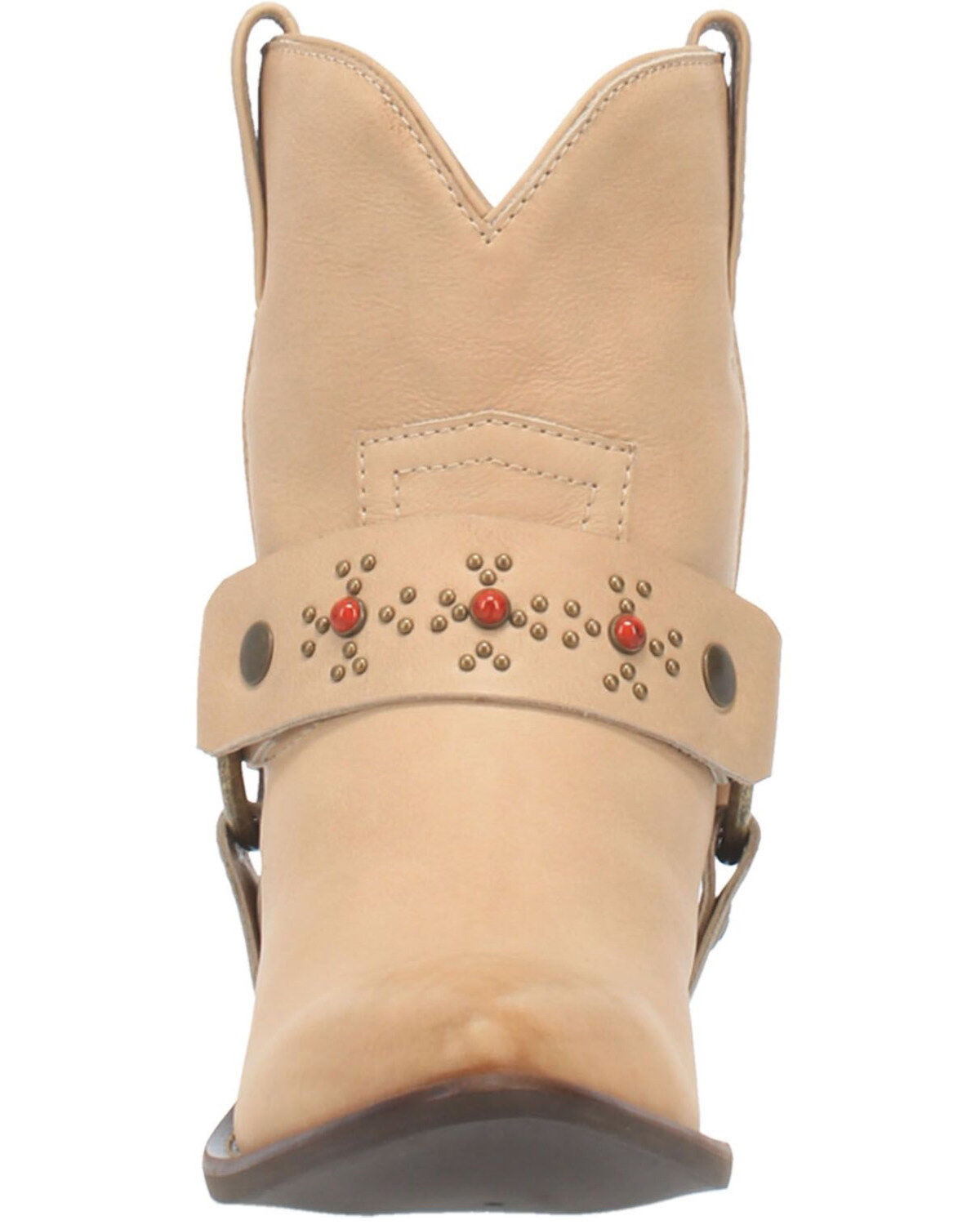 Image #5 - Dingo Women's Silverada Western Booties - Round Toe, Sand, hi-res