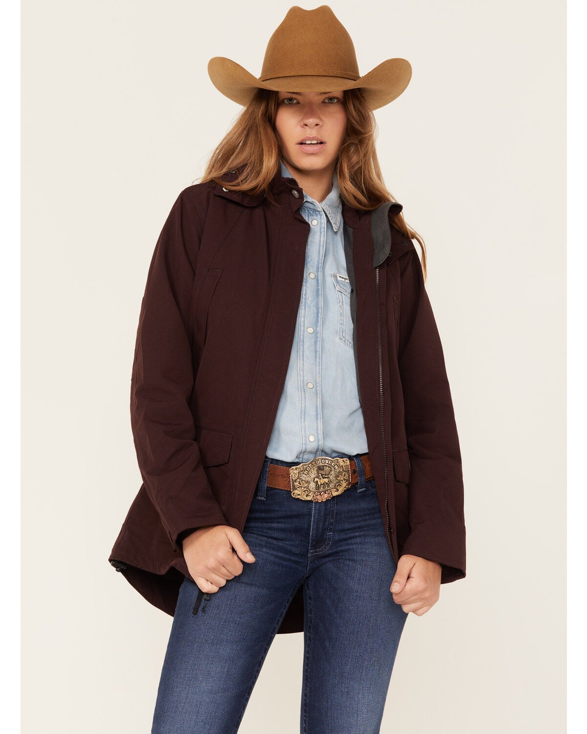 Carhartt Women's Storm Defender Relaxed Fit Heavyweight Jacket, Purple, hi-res