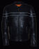Image #4 - Milwaukee Leather Men's Sporty Scooter Crossover Jacket - 5X, Black, hi-res