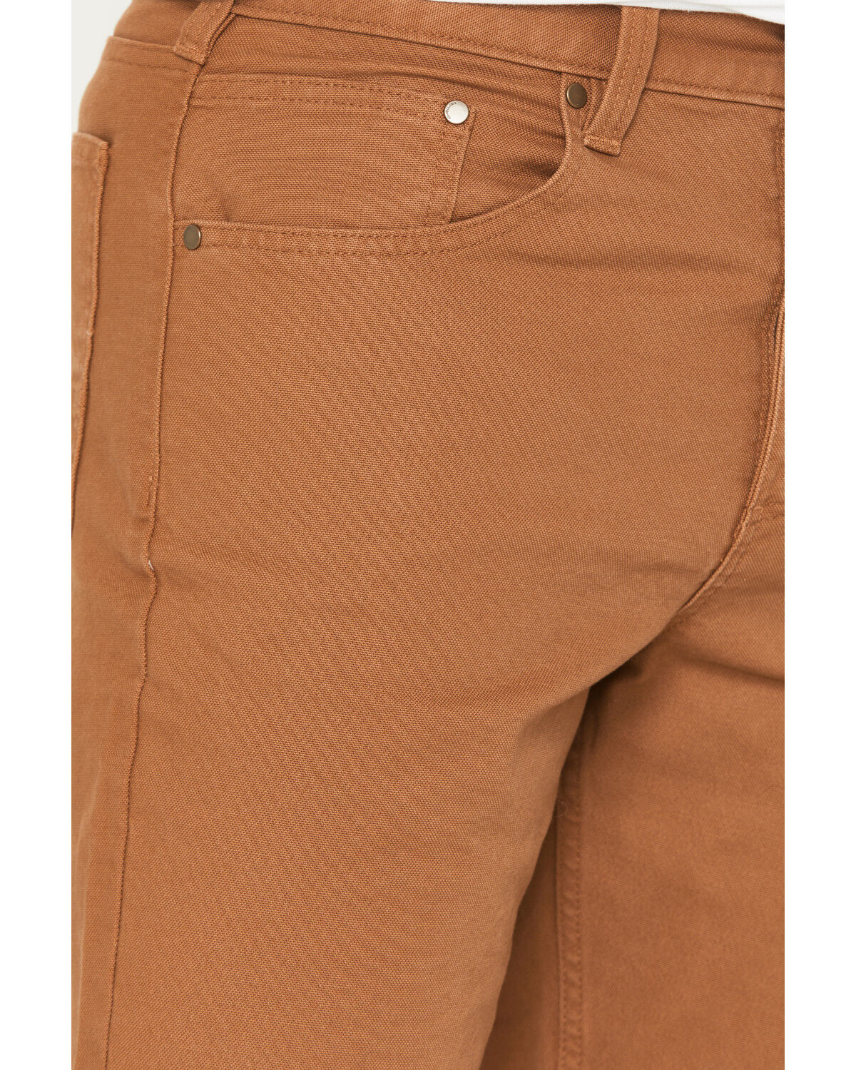 Image #2 - Carhartt Men's Slim Tapered Rugged Flex® Duck Work Pants, Brown, hi-res