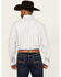 Image #4 - Wrangler X Cody Johnson Men's Checkered Print Long Sleeve Button-Down Western Shirt, Grey, hi-res