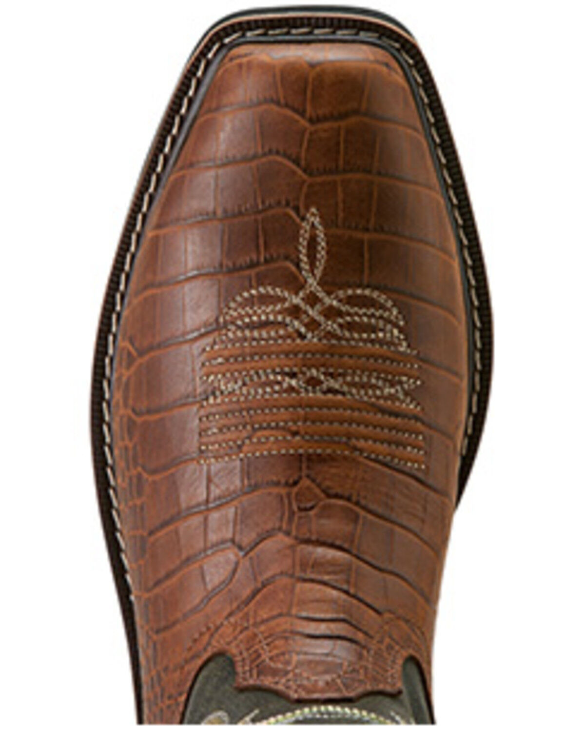 Image #4 - Ariat Men's Ironside Pull-On Work Boots - Steel Toe, Brown, hi-res